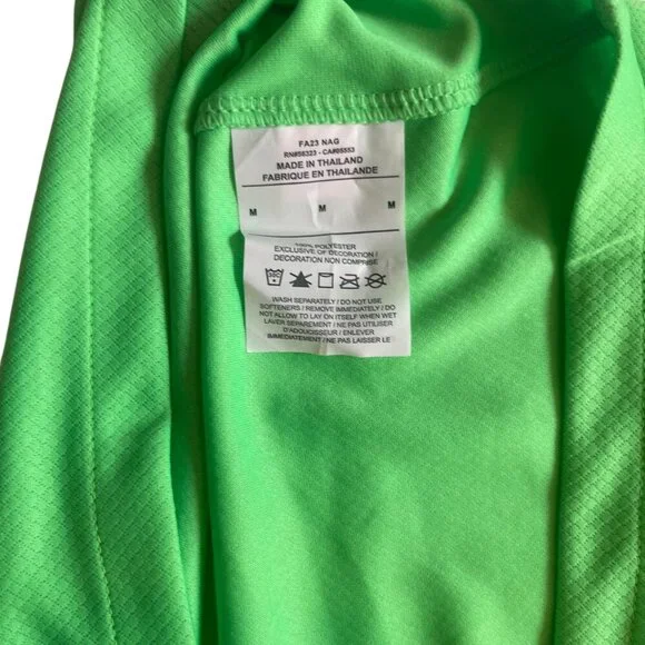 Nike. Women's football pullover. Green color size M. Made in Thailand. - Picture 4 of 8